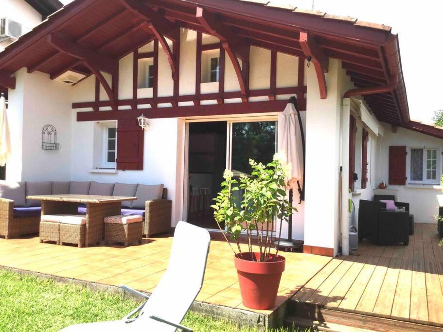 1Km Plage, Agreable Maison 6 Pers Classee 3* Hendaye Exterior foto